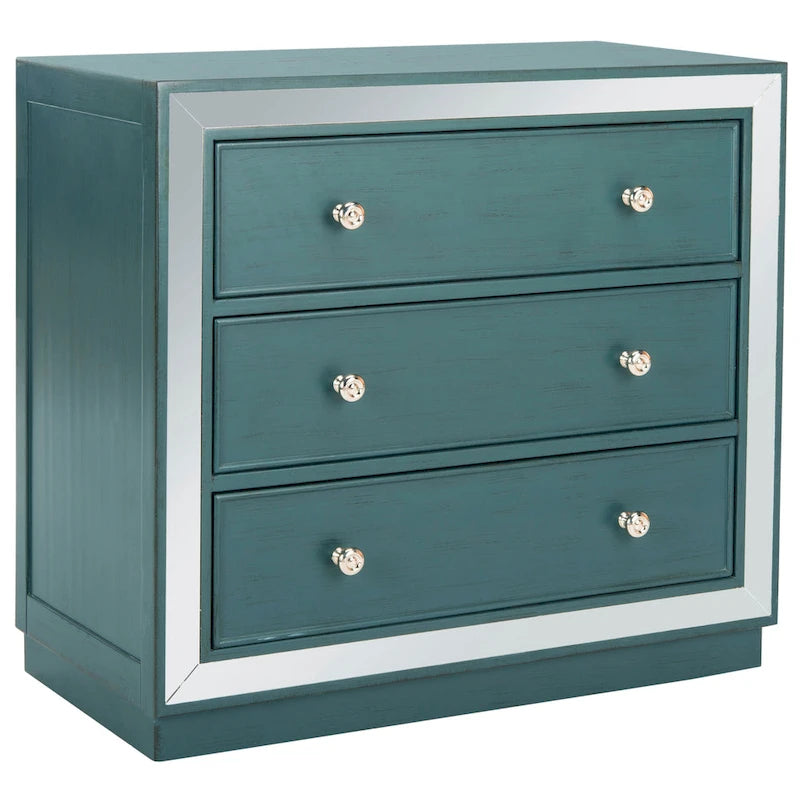 Commode 3 tiroirs miroir Amey SAFAVIEH