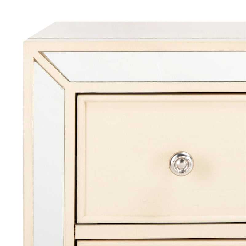 Commode 3 tiroirs miroir Amey SAFAVIEH