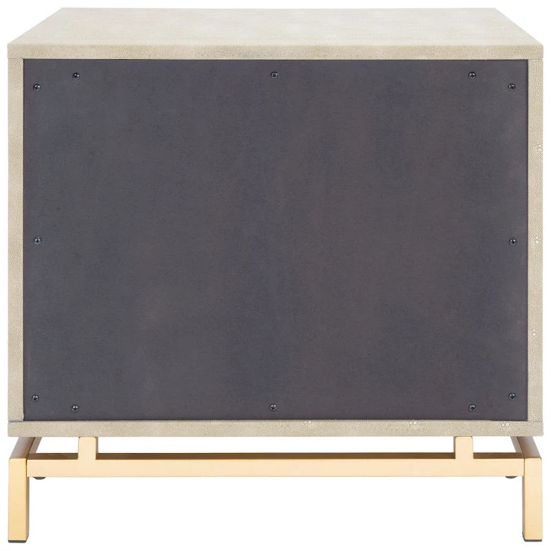 Table d'appoint/de chevet à 1 tiroir et 1 étagère Nabihah de SAFAVIEH