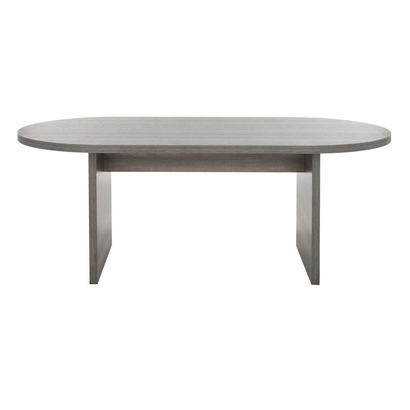 Table basse ovale moderne Gulzada de SAFAVIEH - 47 po L x 24 po P x 18 po H - 47Lx24Px18H