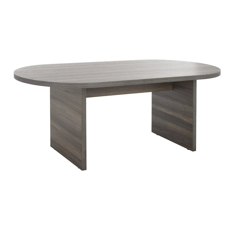 Table basse ovale moderne Gulzada de SAFAVIEH - 47 po L x 24 po P x 18 po H - 47Lx24Px18H