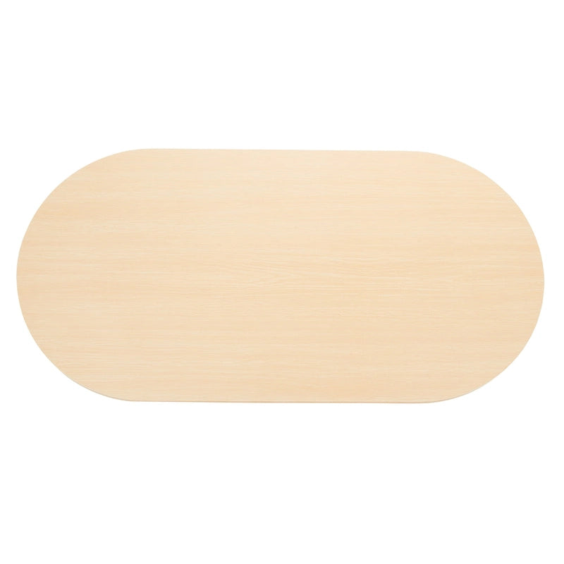 Table basse ovale moderne Gulzada de SAFAVIEH - 47 po L x 24 po P x 18 po H - 47Lx24Px18H