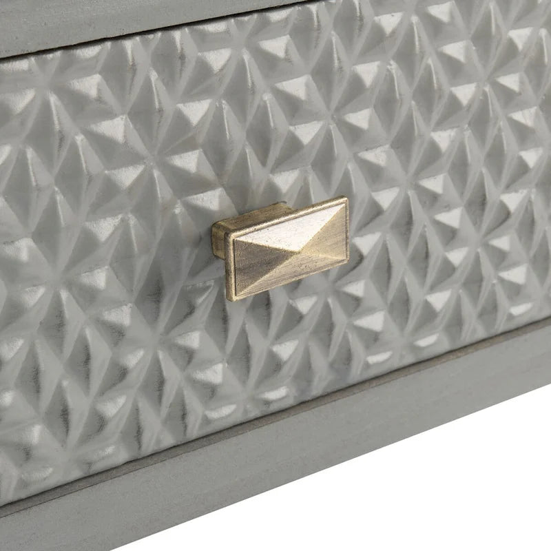 Console 2 tiroirs SAFAVIEH Salina - 35,5 L x 13 P x 29,5 H - 36Wx13Dx30H