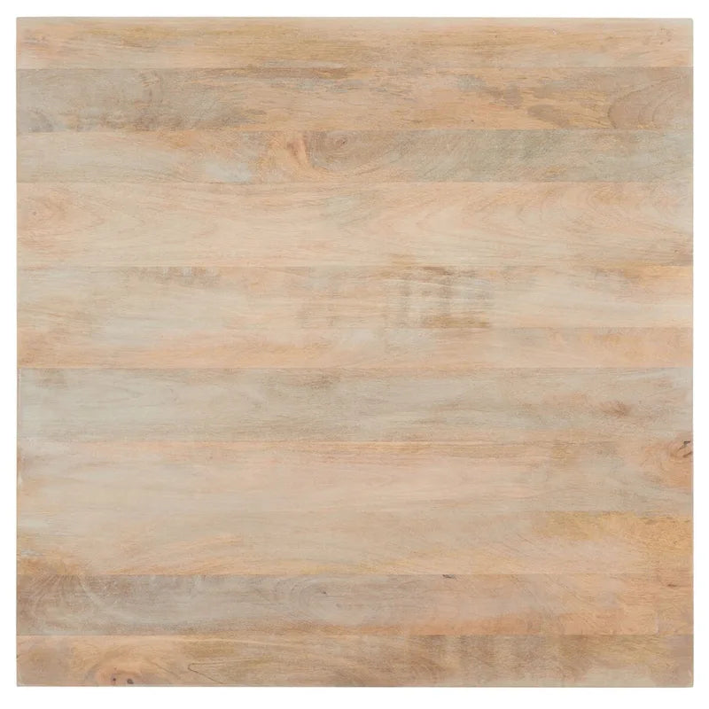 Table basse à étagère unique carrée Bernardina SAFAVIEH - 34 L x 34 P x 16 H - 34Lx34Px16H