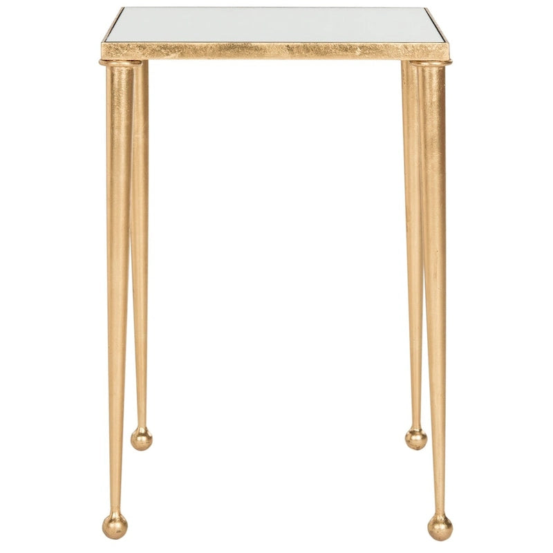 Table d'appoint SAFAVIEH Jetty Or antique - 14 x 14 x 21 - 14lx14Px21H