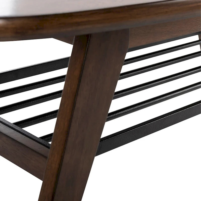 Table basse à 2 niveaux SAFAVIEH Ether - 47 L x 23,5 P x 18 H - 47Lx24Px18H