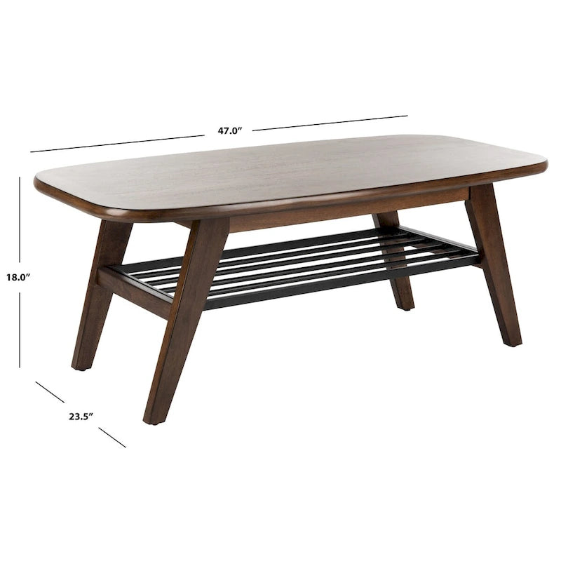Table basse à 2 niveaux SAFAVIEH Ether - 47 L x 23,5 P x 18 H - 47Lx24Px18H