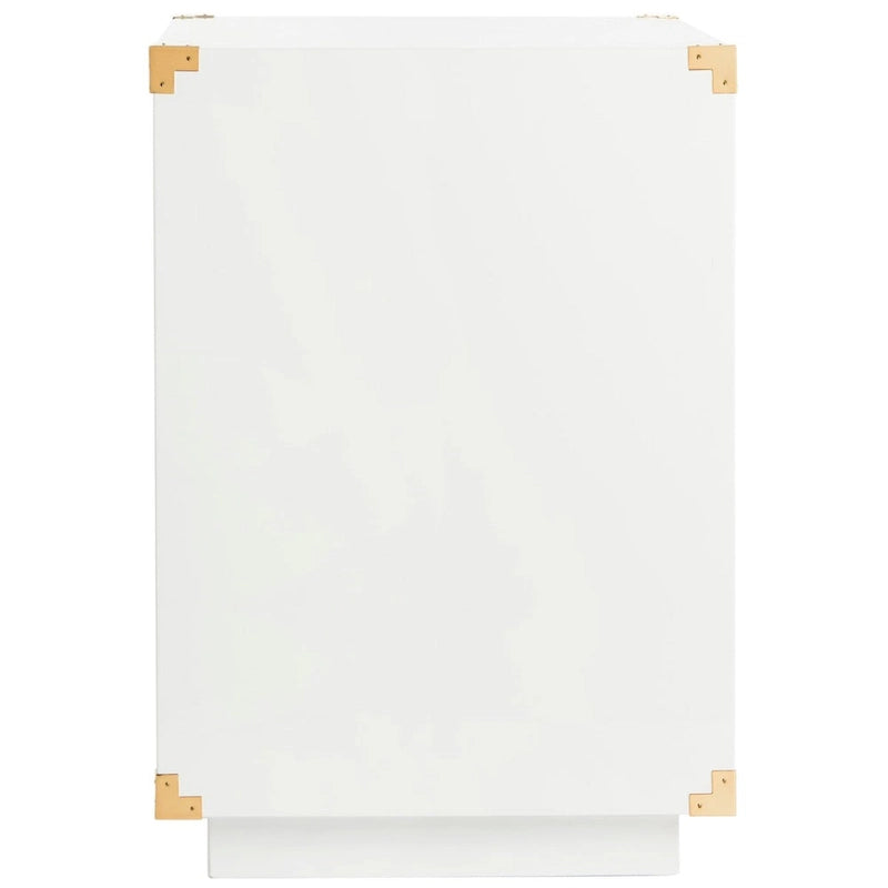 Table d'appoint en laque Gilberte SAFAVIEH Couture - 61 cm L x 46 cm P x 66 cm H - 61Lx46Px66H