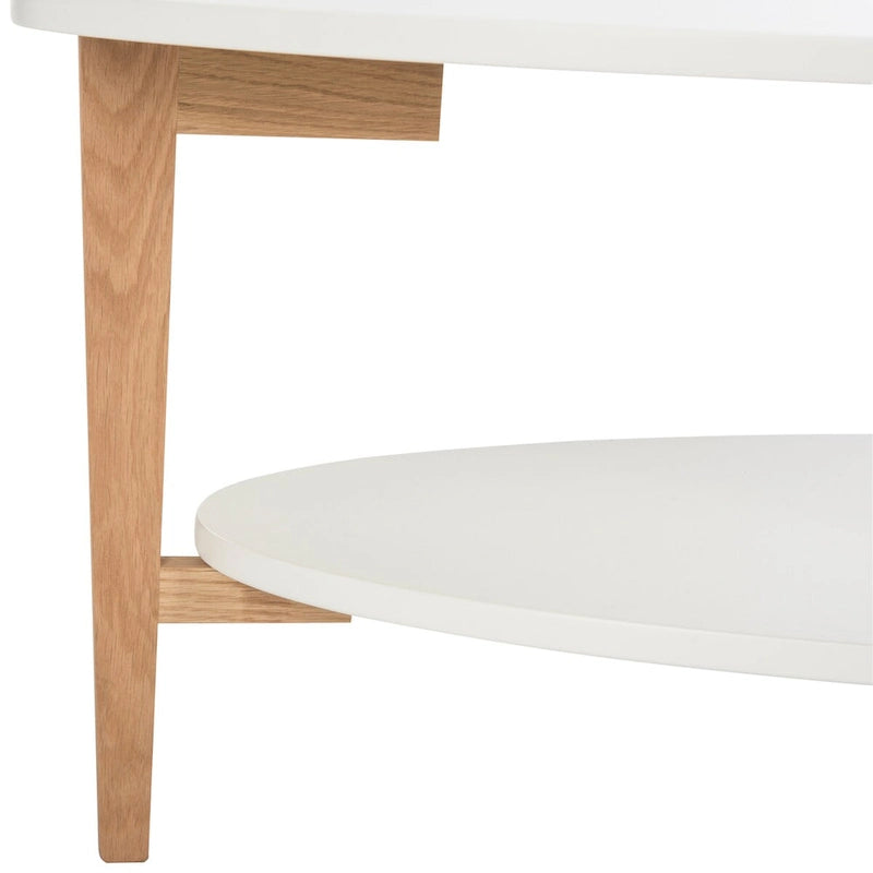 Table basse ovale Melodie Mid-Century SAFAVIEH - 51,2 x 27,6 x 17,7 - 51L x 28P x 18H