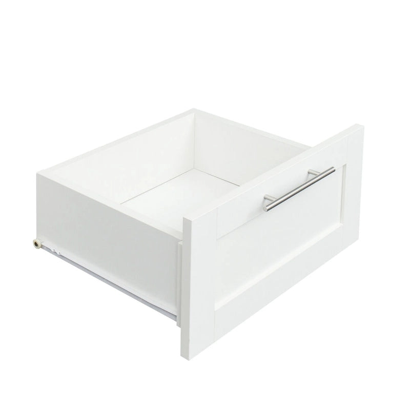 Grande armoire avec 2 tiroirs et 5 espaces de rangement
