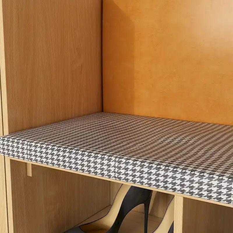Meuble à chaussures multifonction avec banc capitonné et grand espace de rangement