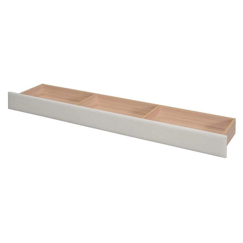 Lit plateforme tapissier Twin XL avec système de rangement hydraulique