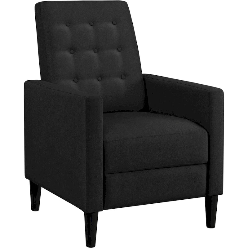 Yaheetech Fauteuil Inclinable en Tissu Fauteuil Relax Rembourré Dossier Réglable