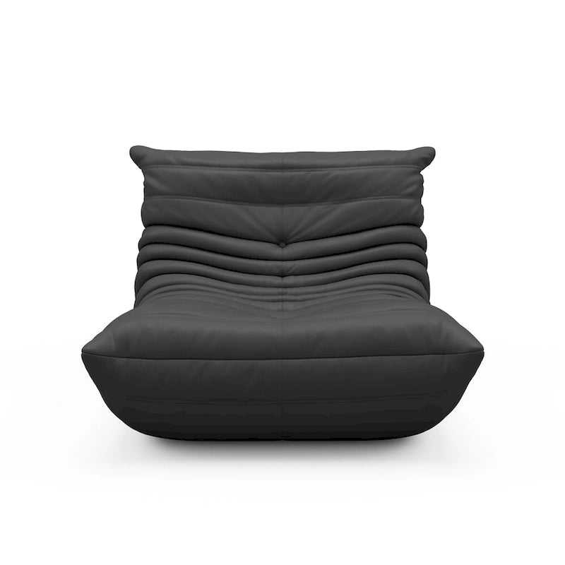 Furgle Canapé en cuir microfibre Design ergonomique Canapé paresseux Canapé de sol
