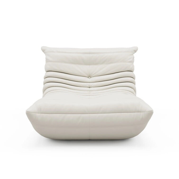 Furgle Canapé en cuir microfibre Design ergonomique Canapé paresseux Canapé de sol