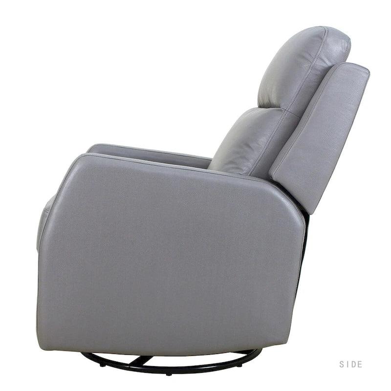 Fauteuil inclinable pivotant Esteban avec dossier capitonné (ensemble de 2) par HULALA HOME