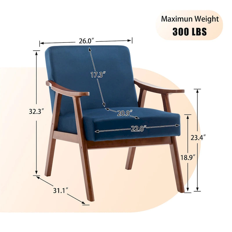 Chaise moderne du milieu du siècle