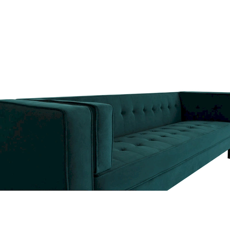 Canapé trois places Viola Velvet de Christopher Knight Home