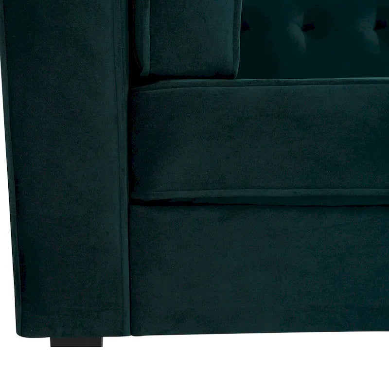 Canapé trois places Viola Velvet de Christopher Knight Home