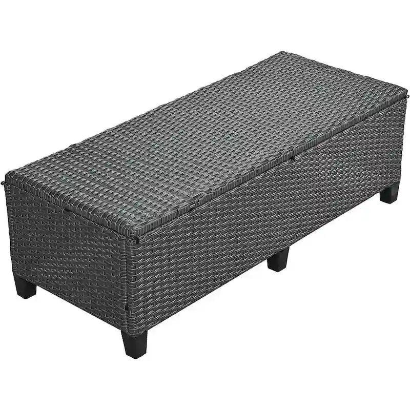 Console d'entrée moderne et fonctionnelle avec rangement à quatre portes et étagère ouverte