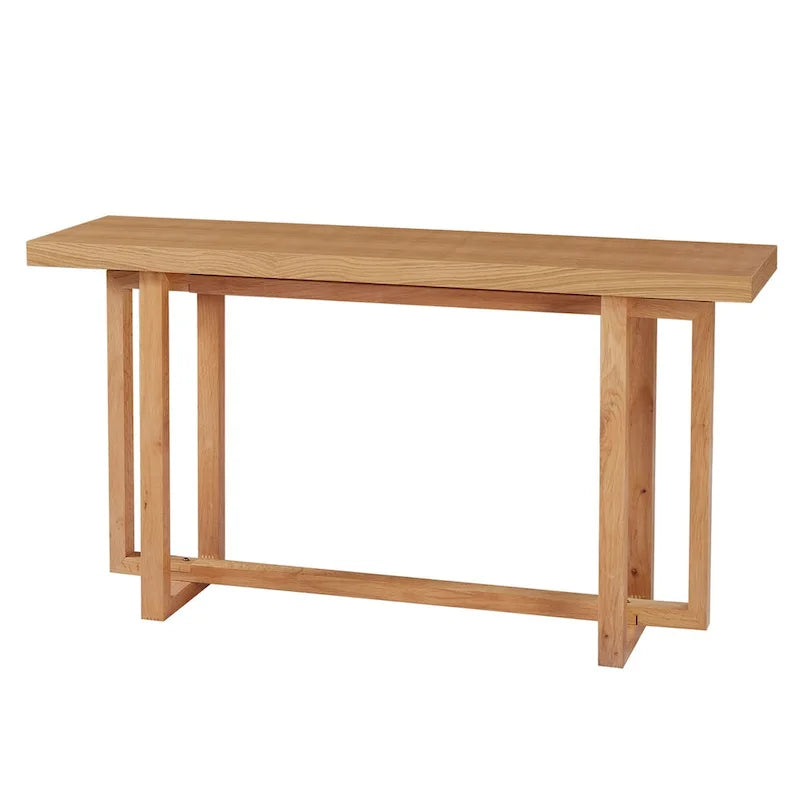 Console rectangulaire moderne Table d'entrée pour le couloir, derrière le canapé, le salon, le hall d'entrée
