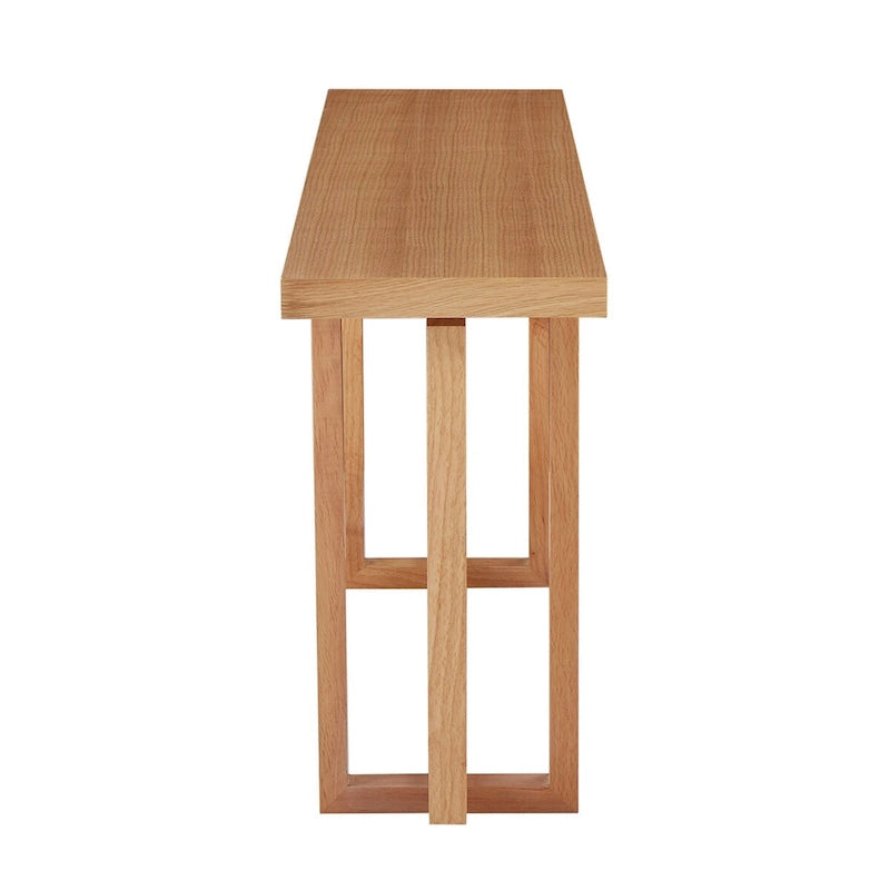 Console rectangulaire moderne Table d'entrée pour le couloir, derrière le canapé, le salon, le hall d'entrée
