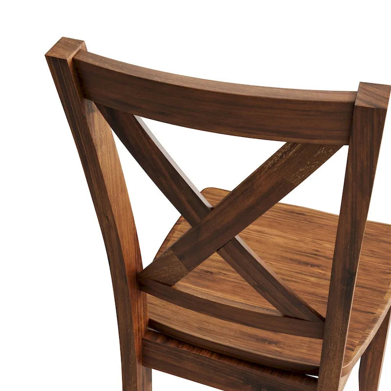 Ensemble de salle à manger 3 pièces avec table à rabats en bois pour coin-repas