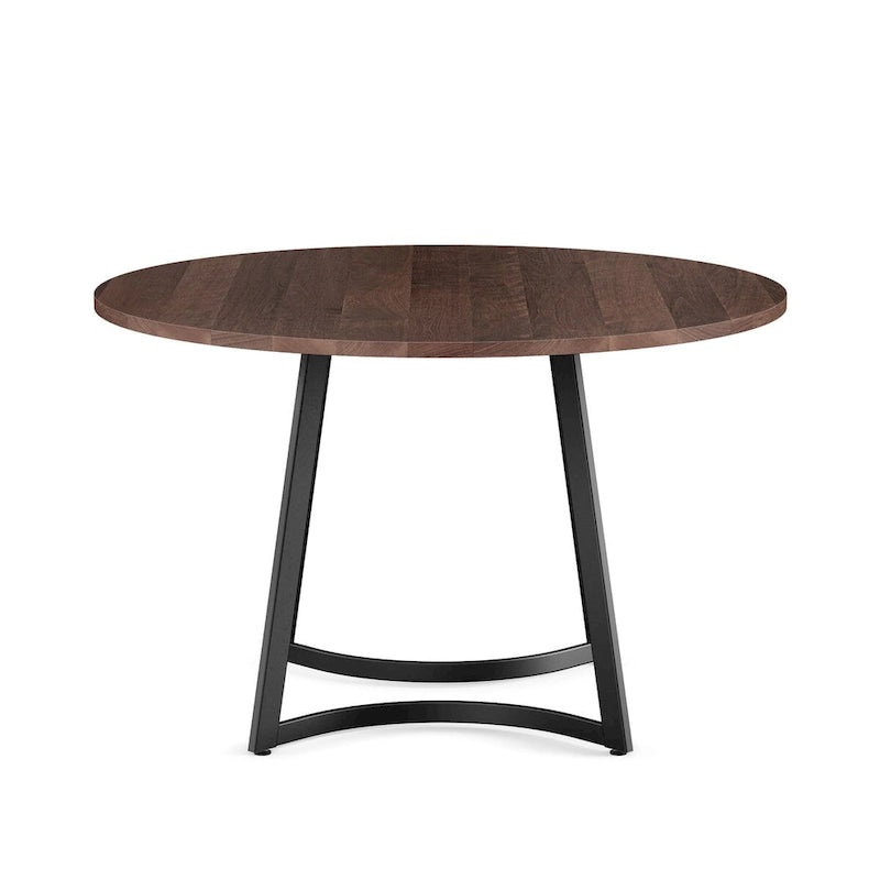 Ensemble de salle à manger 5 pièces Amisco Joelle en bois massif et chaises Camilla