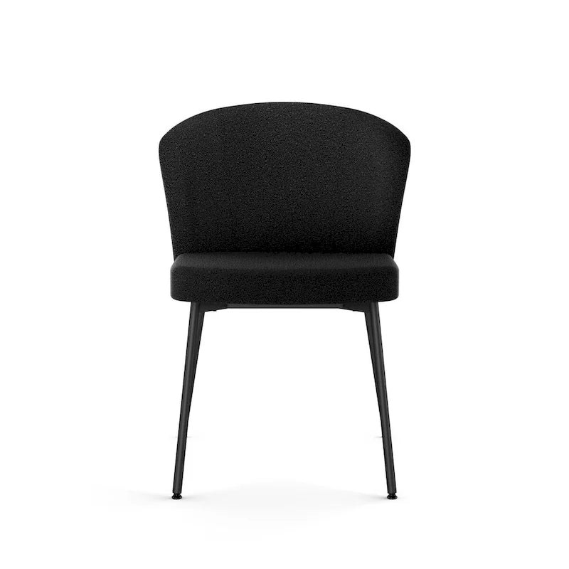 Ensemble de salle à manger 5 pièces Amisco Joelle en bois massif et chaises Camilla