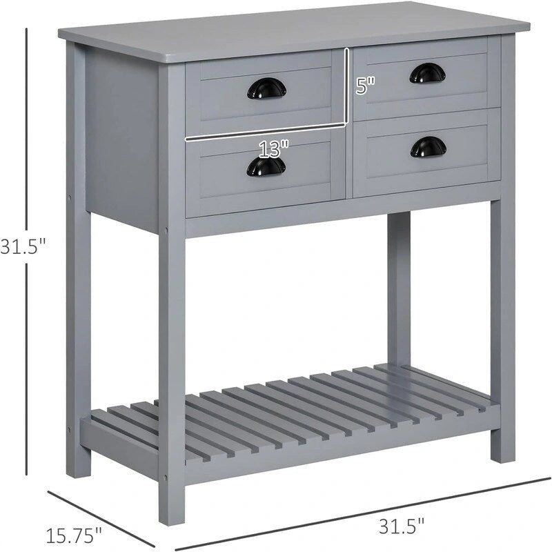 Meuble de bar à café – 40 P x 80 L x 80 H (cm)