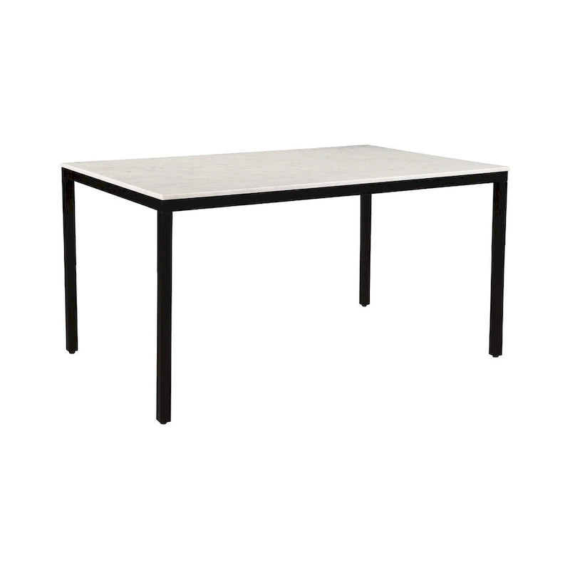 Table Aurelle Home Pariso plateau marbre blanc moderne – 60 L x 30 H x 36 P