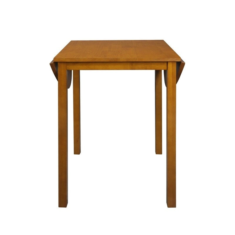 Table à manger rabattable Wings en bois massif - 39,25L x 23,25P x 29H