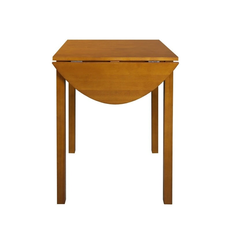 Table à manger rabattable Wings en bois massif - 39,25L x 23,25P x 29H