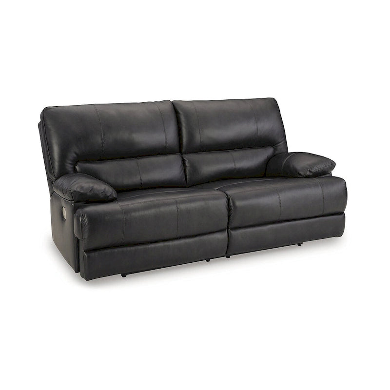Canapé inclinable électrique Signature Design by Ashley Mountainous noir - 85 larg. x 42 prof. x 42 haut.