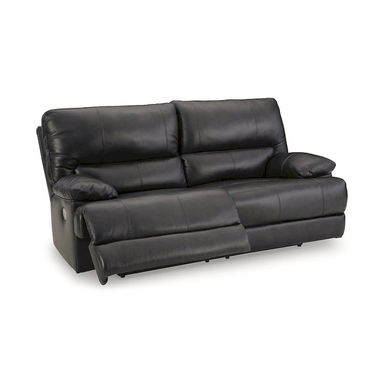 Canapé inclinable électrique Signature Design by Ashley Mountainous noir - 85 larg. x 42 prof. x 42 haut.