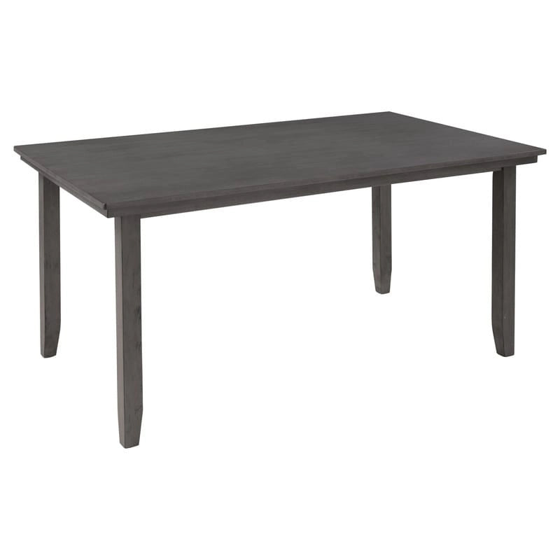 Ensemble de salle à manger 5 pièces de style ferme Table rectangulaire Chaise