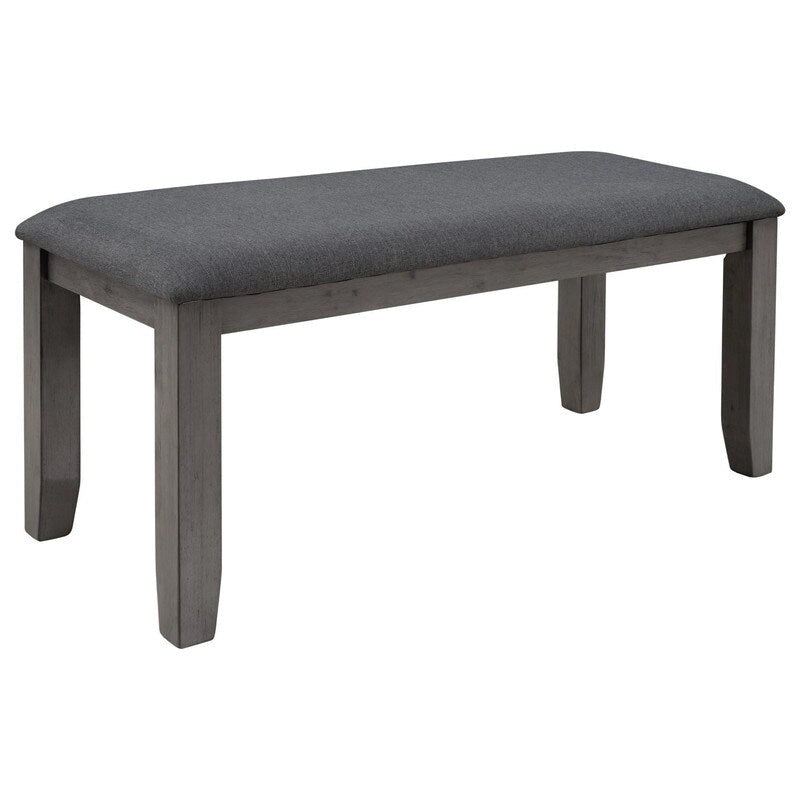 Ensemble de salle à manger 5 pièces de style ferme Table rectangulaire Chaise