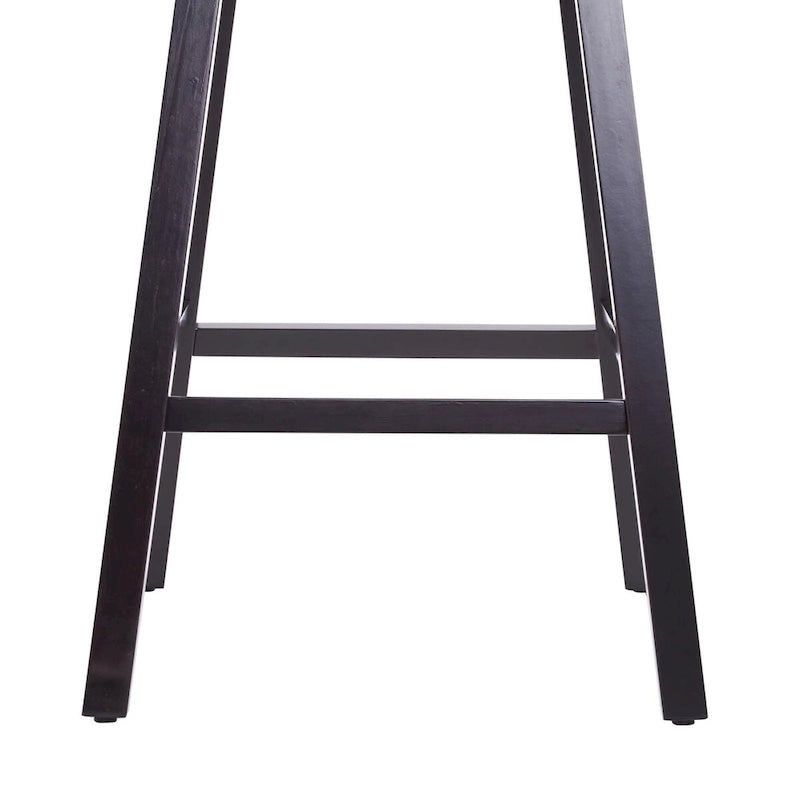Tabouret de bar pivotant Moore Modern Rubberwood de 33,25 pouces (ensemble de 2) par Christopher Knight Home
