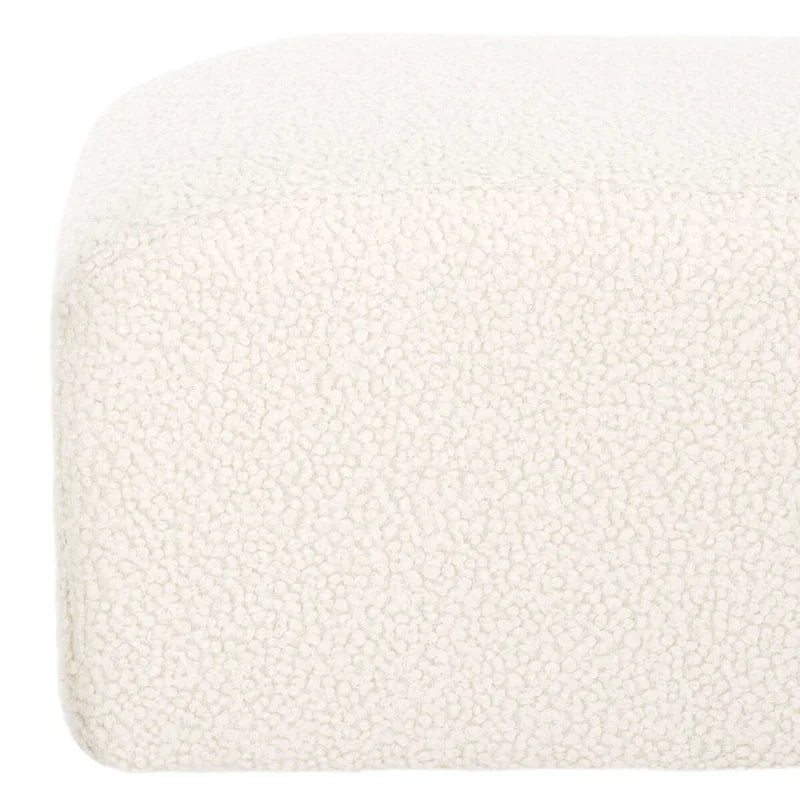 Banc bouclette Safavieh Home Ryer - 60Wx16Dx19H